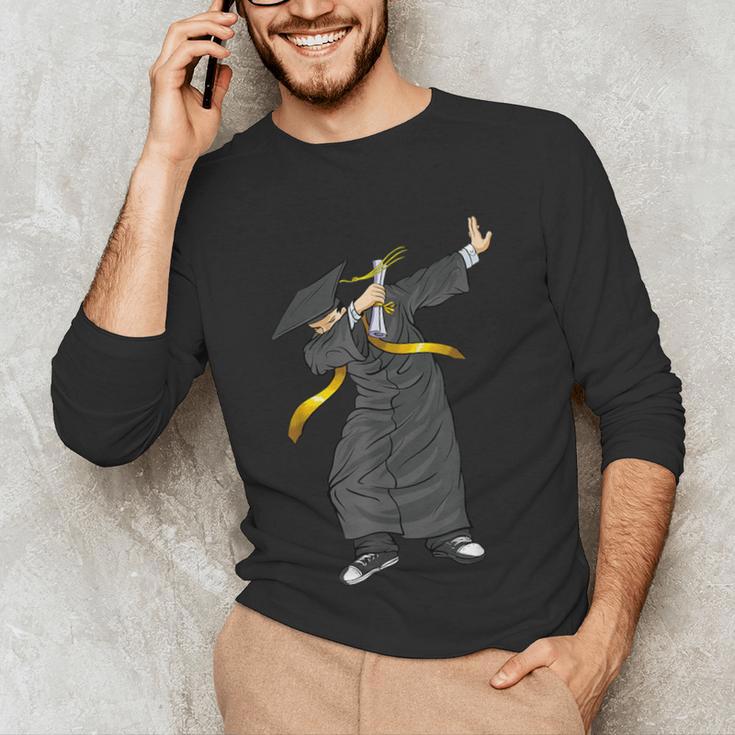 Cool Graduation Dab Dabbing Senior 2019 Grad Unisex Long Sleeve T-Shirt