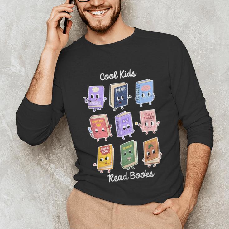 Cool Kids Read Books Apparel Unisex Long Sleeve T-Shirt