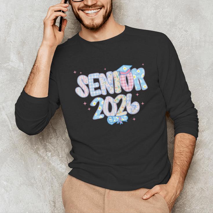Coquette Senior-Class Of 2026 Preppy Graduation Graduate Unisex Long Sleeve T-Shirt