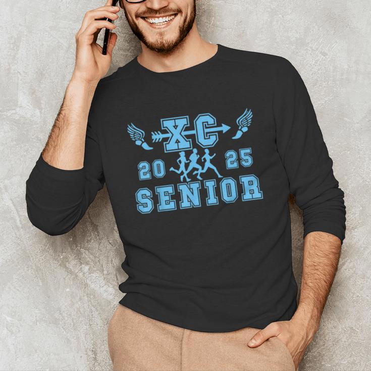 Cross Country Senior Night Senior 2025 Graduation Party 25 Unisex Long Sleeve T-Shirt