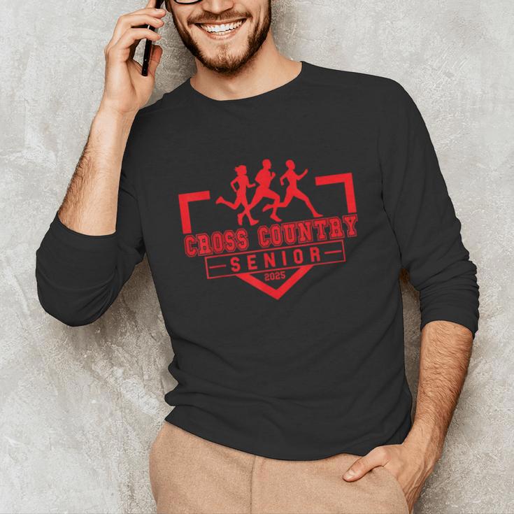 Cross Country Senior Night Senior 2025 Graduation Party 8 Unisex Long Sleeve T-Shirt
