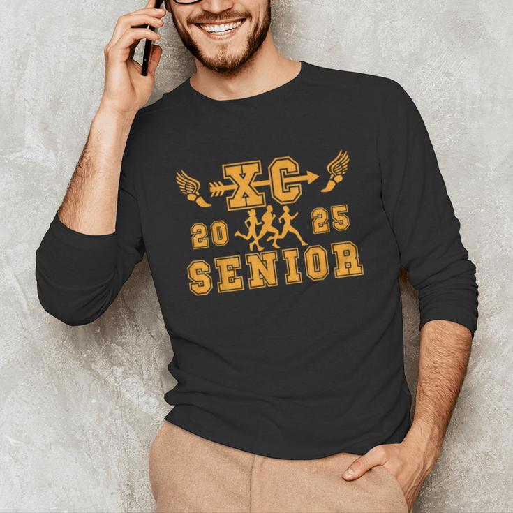 Cross Country Senior Night Senior 2025 Graduation Party 9 Unisex Long Sleeve T-Shirt