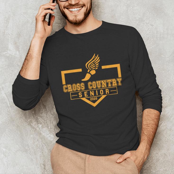 Cross Country Senior Night XC Senior 2026 Graduation 19 Unisex Long Sleeve T-Shirt