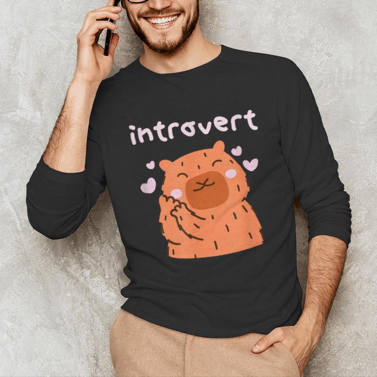 Cute Introvert Graphic Tee Unisex Long Sleeve T-Shirt Cute Introvert Graphic Tee Unisex Long Sleeve T-Shirt