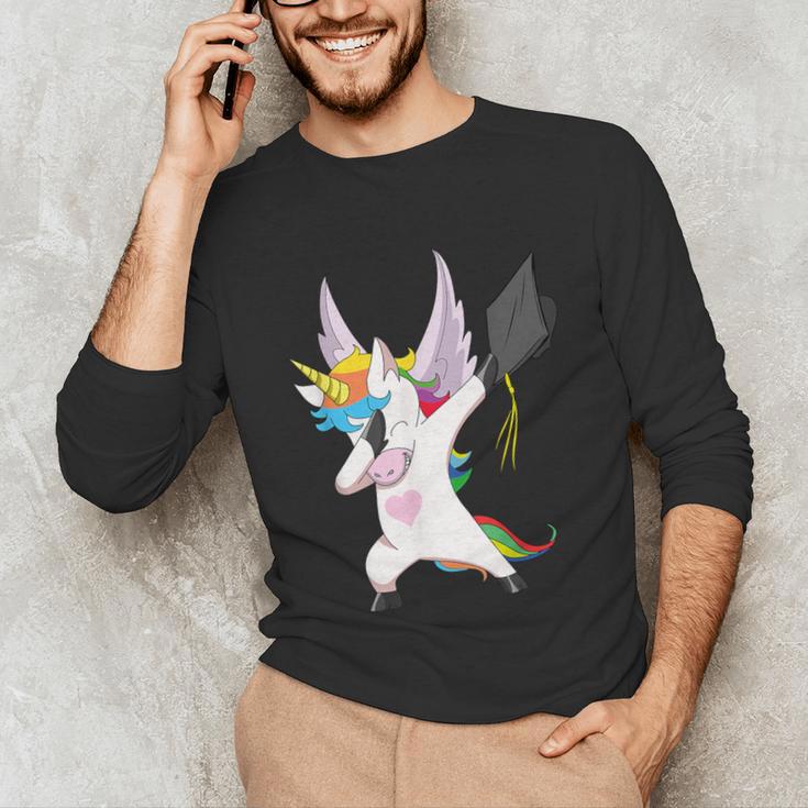 Dabbing Unicorn Graduation Class Of 2019 Women Unisex Long Sleeve T-Shirt