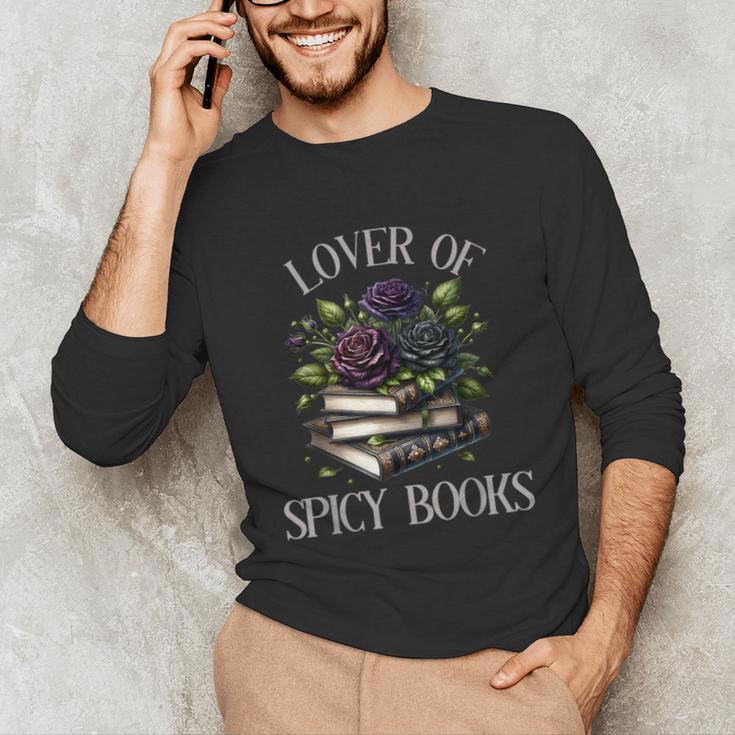 Dark Romance Book Lover Spicy Books Bookish Merch Morally Unisex Long Sleeve T-Shirt Dark Romance Book Lover Spicy Books Bookish Merch Morally Unisex Long Sleeve T-Shirt