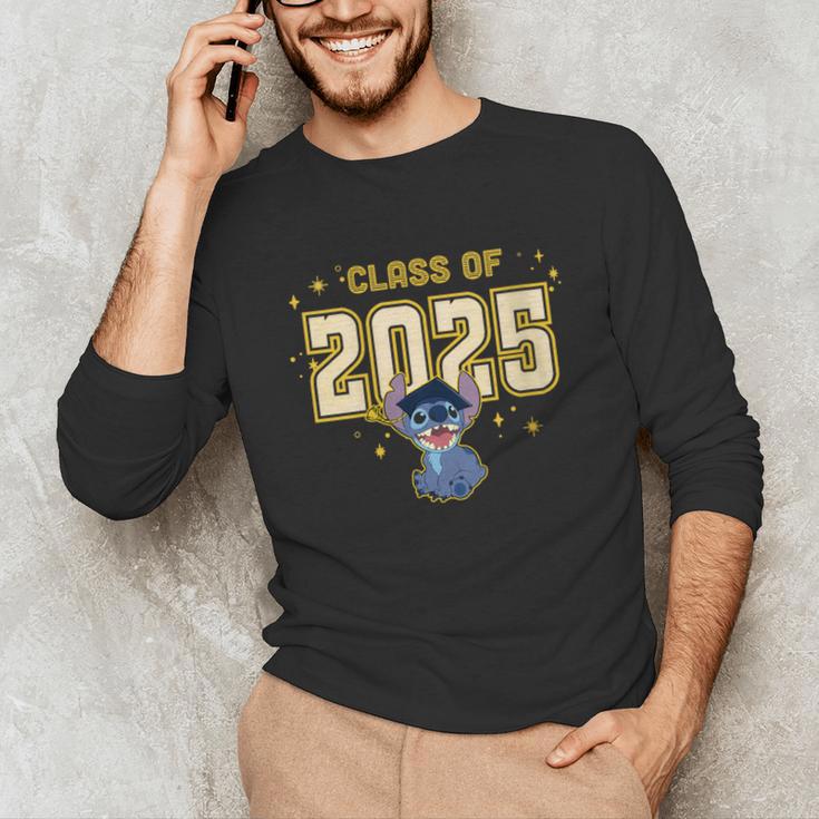 Disney Lilo & Stitch Graduation 2025 Stitch Collegiate Unisex Long Sleeve T-Shirt