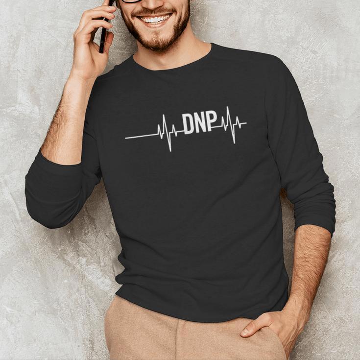 Doctor Of Nursing Practice Graduation DNP Heartbeat Unisex Long Sleeve T-Shirt