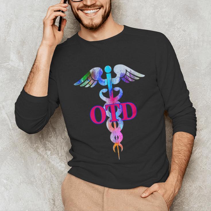 Doctor Of Occupational Therapy OTD Caduceus Graduation Unisex Long Sleeve T-Shirt
