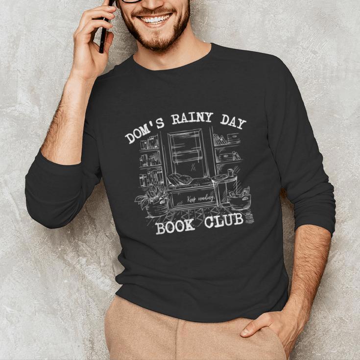 Dom's Rainy Day Book Club Unisex Long Sleeve T-Shirt
