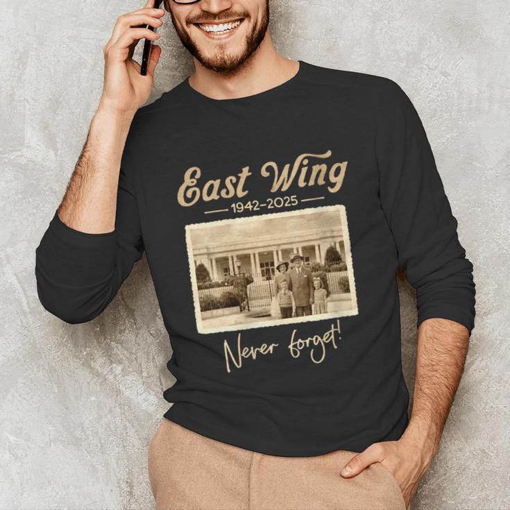 East Wing Never Forget American Vintage Nostalgia Unisex Long Sleeve T-Shirt