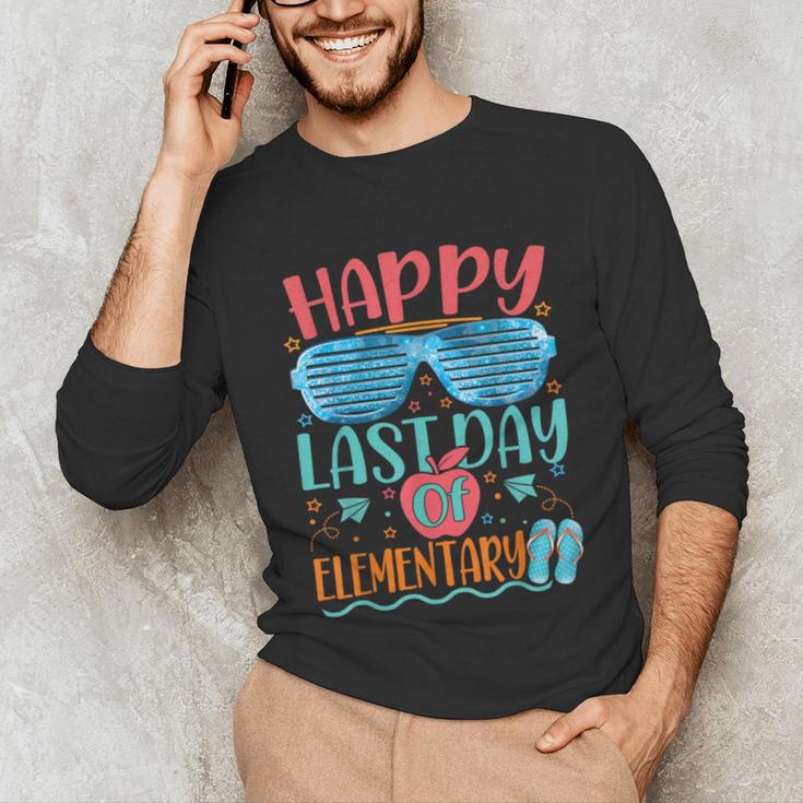 Elementary Teacher Student Graduation Last Day School Unisex Long Sleeve T-Shirt