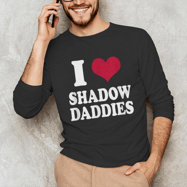 Fantasy Romantasy Book Lover I Love Heart Shadow Daddies Unisex Long Sleeve T-Shirt Fantasy Romantasy Book Lover I Love Heart Shadow Daddies Unisex Long Sleeve T-Shirt
