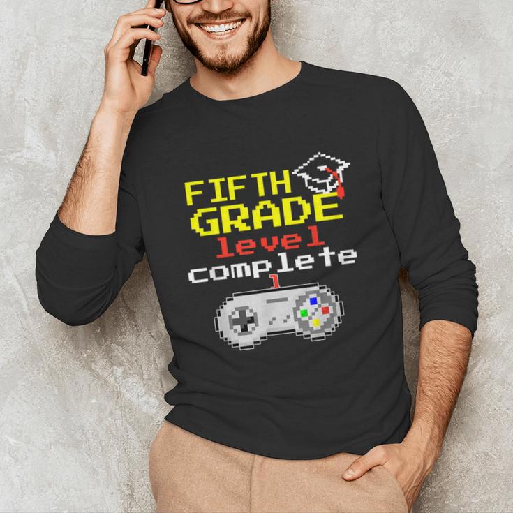 Fifth Grade Graduation Video Game Shirt Unisex Long Sleeve T-Shirt