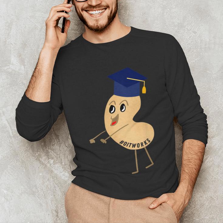 Flossing Cashew OIT For Tree Nut OIT Graduation Unisex Long Sleeve T-Shirt