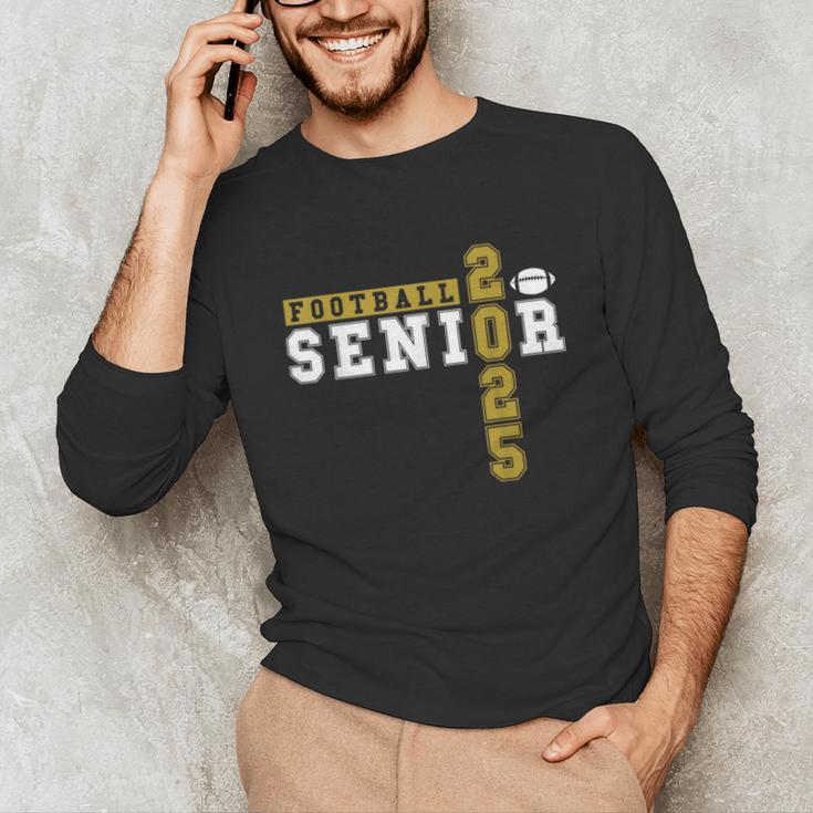 Football Senior Night Football Senior 2025 Graduation 19 Unisex Long Sleeve T-Shirt