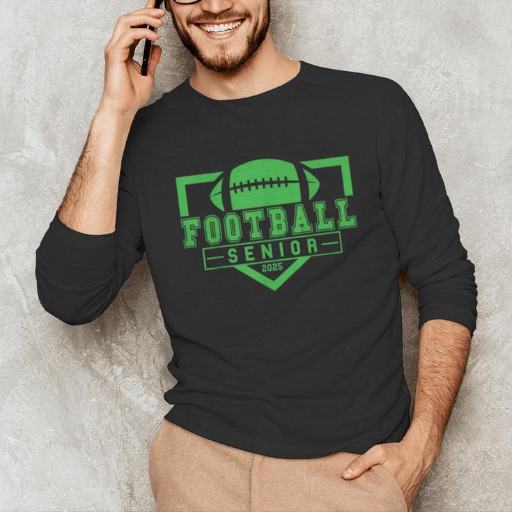 Football Senior Night Football Senior 2025 Graduation 24 Unisex Long Sleeve T-Shirt