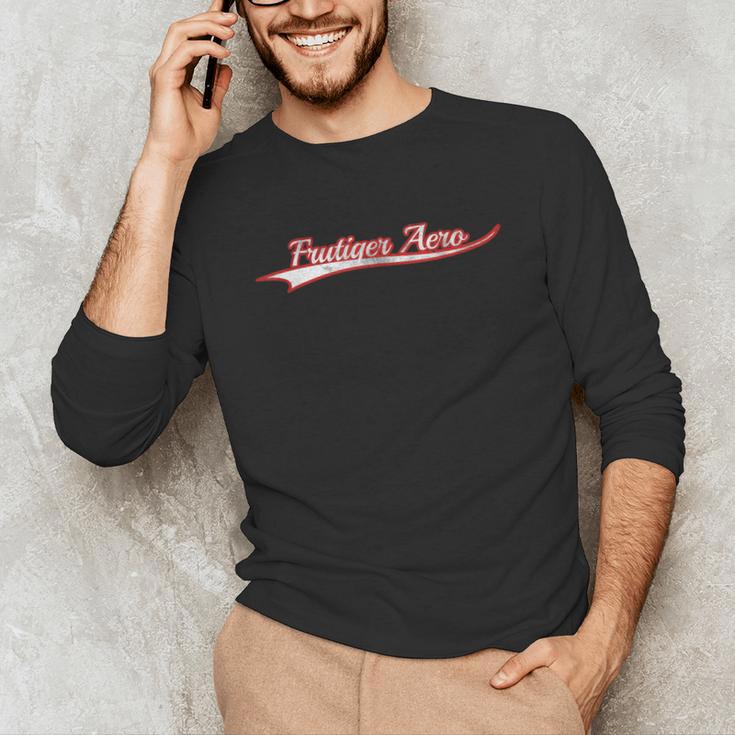Frutiger Aero Retro Digital Aesthetic Y2K Vintage Varsity Unisex Long Sleeve T-Shirt Frutiger Aero Retro Digital Aesthetic Y2K Vintage Varsity Unisex Long Sleeve T-Shirt