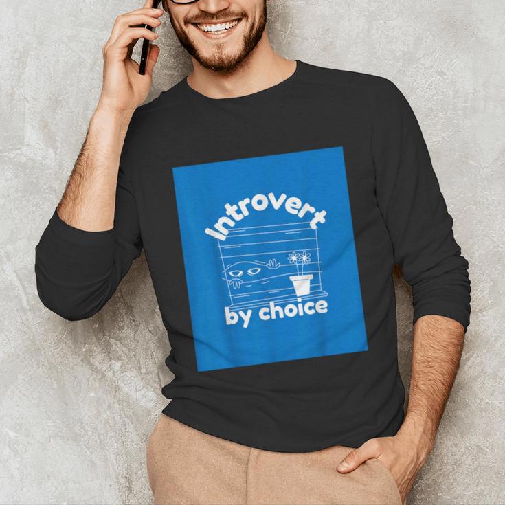Fun For Introverts Unisex Long Sleeve T-Shirt Fun For Introverts Unisex Long Sleeve T-Shirt