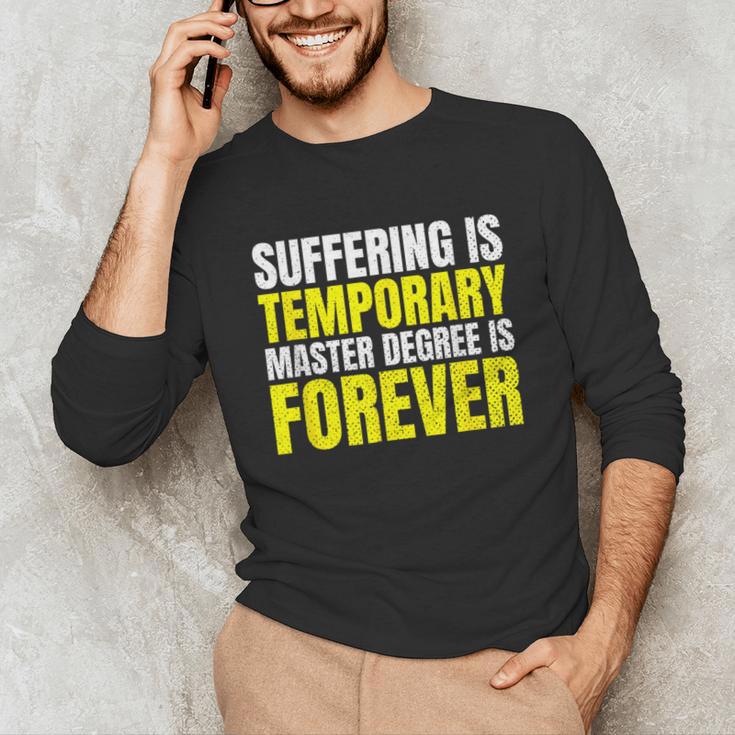 FUnny MBA Student Mastered It Masters Degree Graduation Unisex Long Sleeve T-Shirt