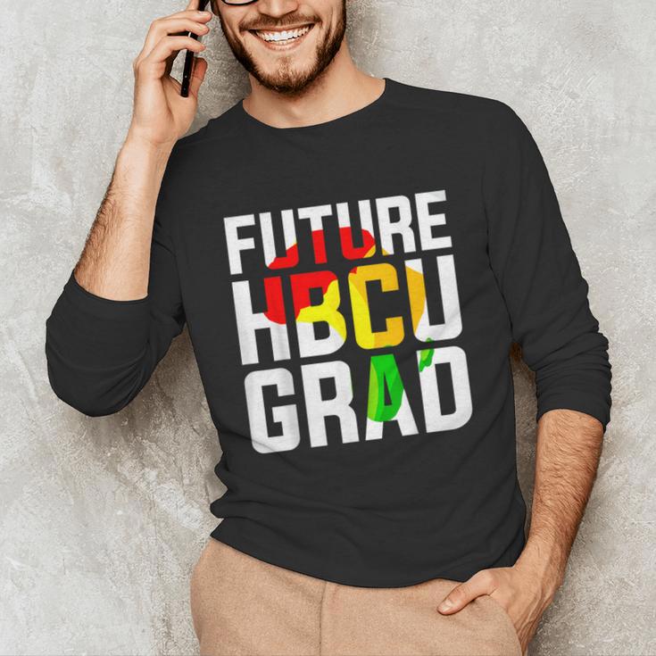 Future HBCU Graduate Afro Girls College Graduation Unisex Long Sleeve T-Shirt