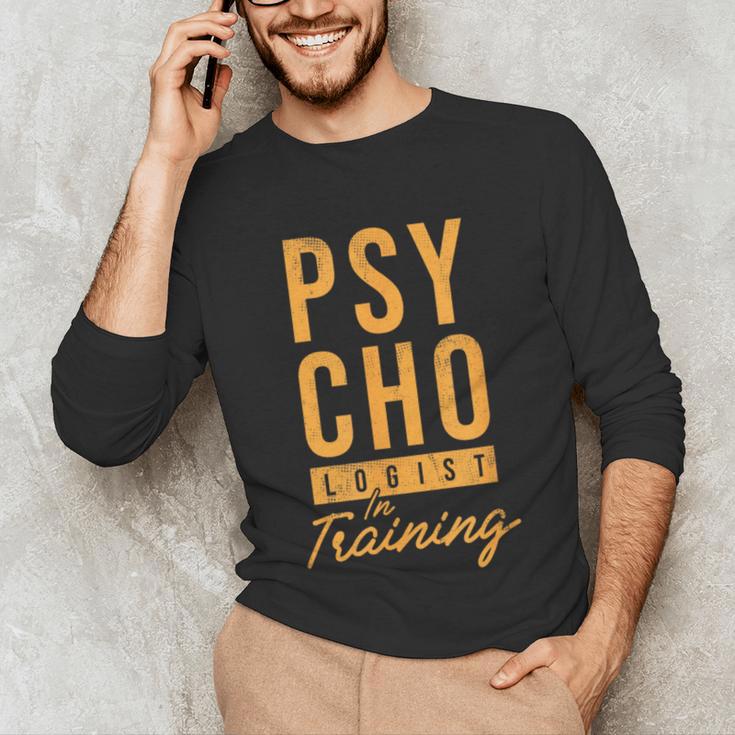 Future Psychologist In Training Psychology Graduation Unisex Long Sleeve T-Shirt