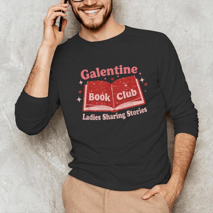 Galentine Book Club Unisex Long Sleeve T-Shirt