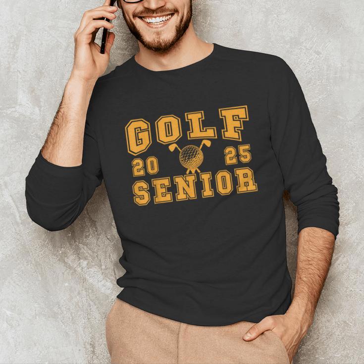 Golf Senior Night Golf Senior 2025 Graduation 14 Unisex Long Sleeve T-Shirt