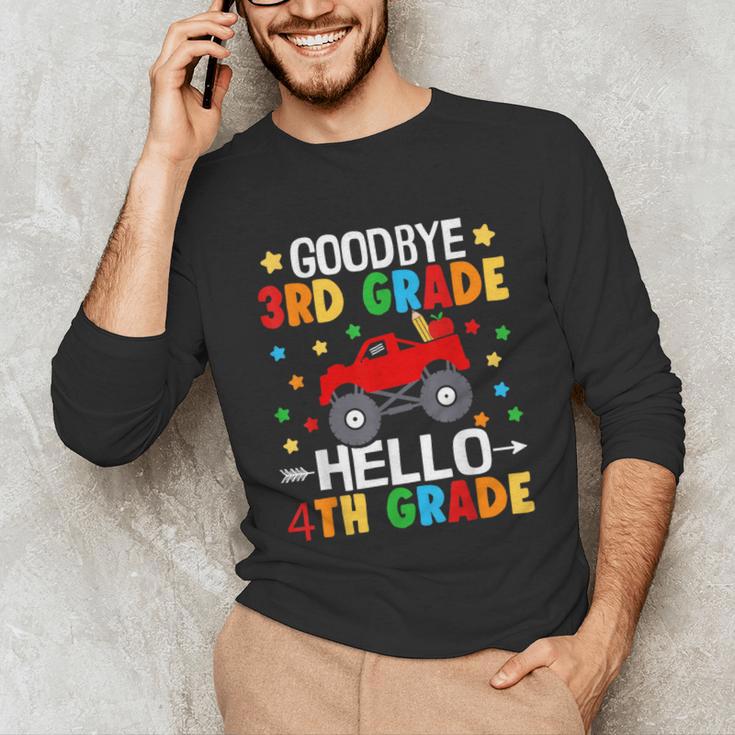 Goodbye 3rd Grade Hello 4th Grade Graduation 2024 Unisex Long Sleeve T-Shirt