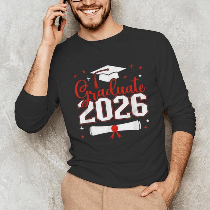 Graduate 2026 For Class Of 2026 Graduation Unisex Long Sleeve T-Shirt