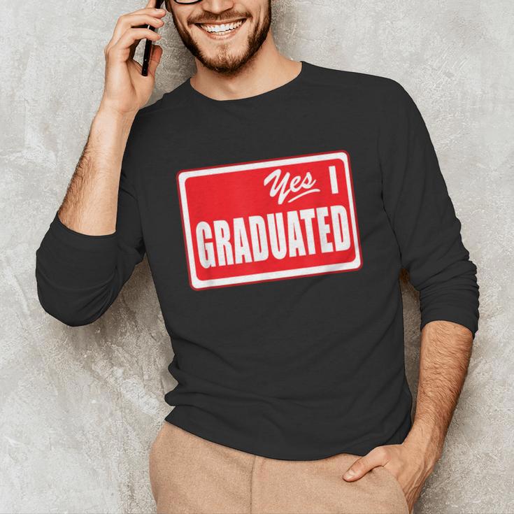 Graduate Class Of 2025 Senior Graduation End Of School Year Unisex Long Sleeve T-Shirt