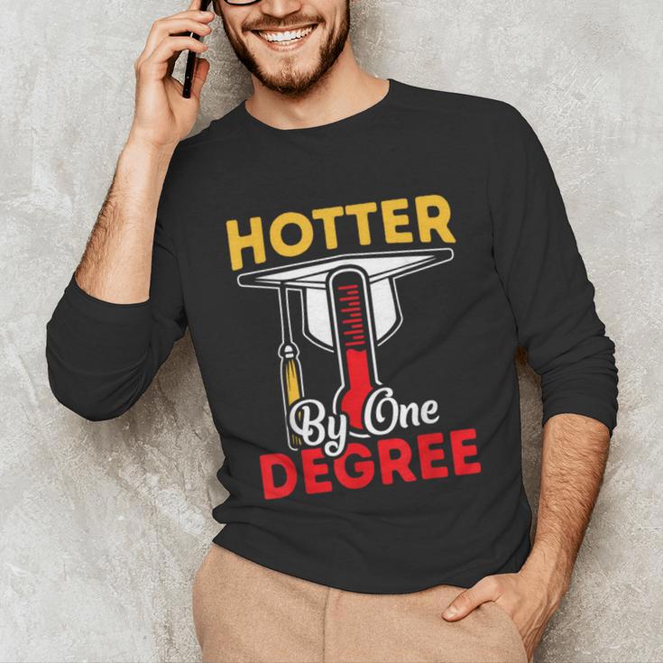 Graduation 2024 Hotter By One Degree Shirt Class Of 24 Unisex Long Sleeve T-Shirt