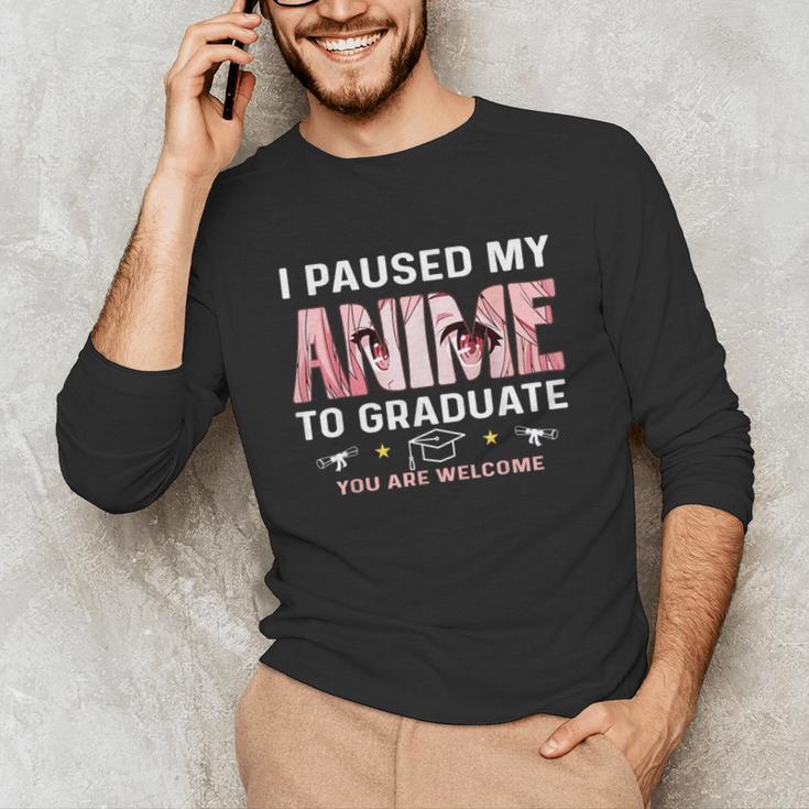 Graduation 5th 6th 8th Grade Class 2023 Anime Graduate Girls Unisex Long Sleeve T-Shirt