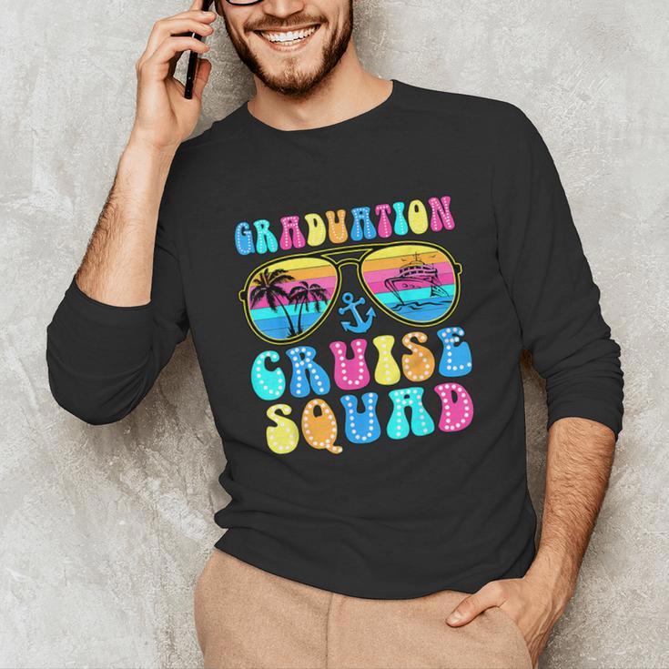 Graduation Cruise Squad Class Of 2025 Vacation Family Grad Unisex Long Sleeve T-Shirt