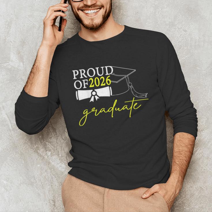 Graduation Decorations 2026 Proud Of 2026 Graduate Occaion Unisex Long Sleeve T-Shirt