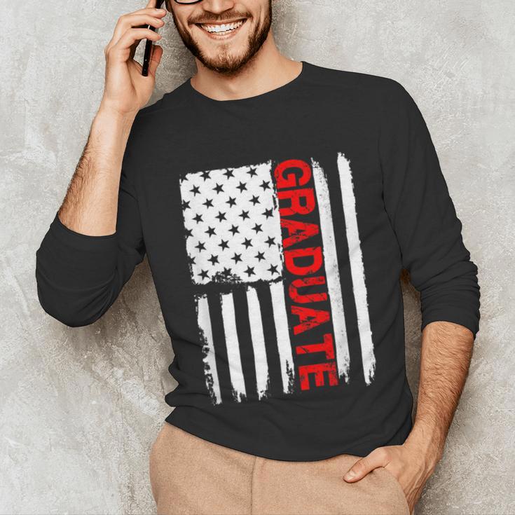 Graduation High School College Flag GraduateShirt 2018 Unisex Long Sleeve T-Shirt