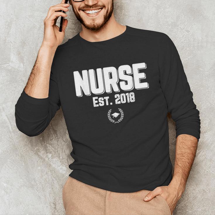 Graduation For Nurse Practitioners 2018 Nursing School Unisex Long Sleeve T-Shirt