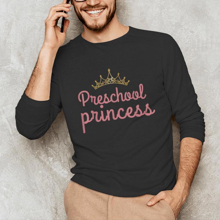 Graduation Shirt Graduate Tshirt Preschool Princess Unisex Long Sleeve T-Shirt