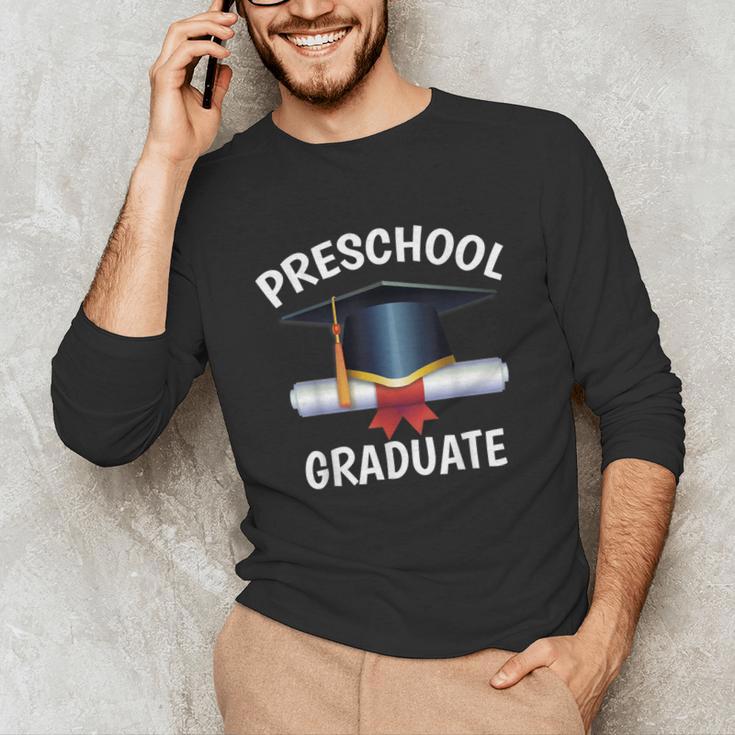 Graduation Shirt Preschool Graduate Tshirt Unisex Long Sleeve T-Shirt