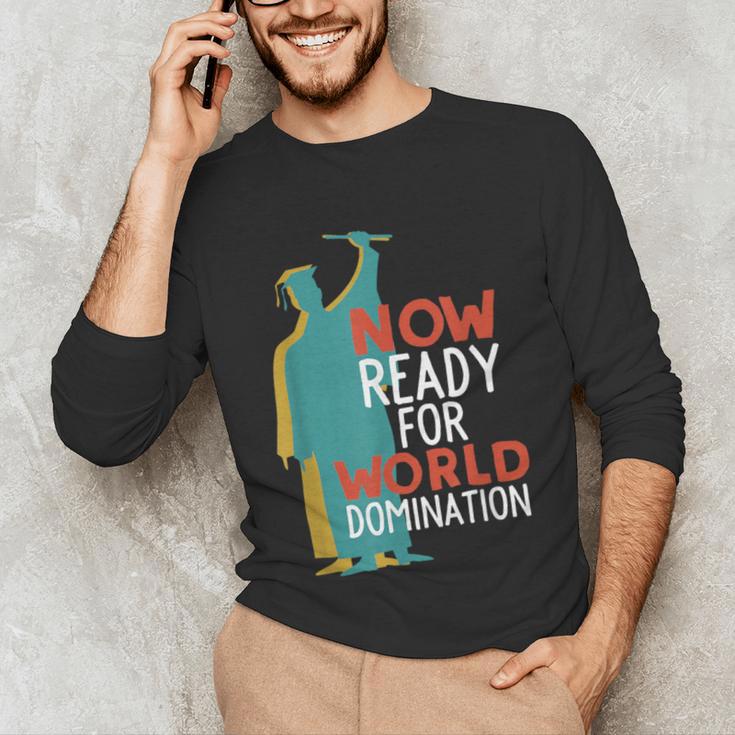 Graduation T-Shirt For College n High School Grad Unisex Long Sleeve T-Shirt