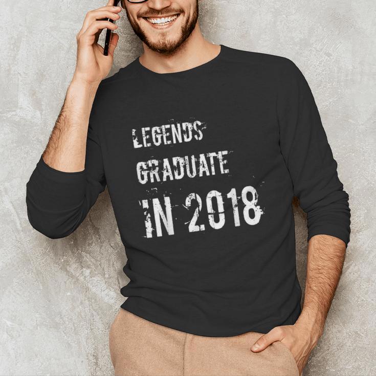 GraduationShirts Legends Graduate In 2018 Tee Unisex Long Sleeve T-Shirt