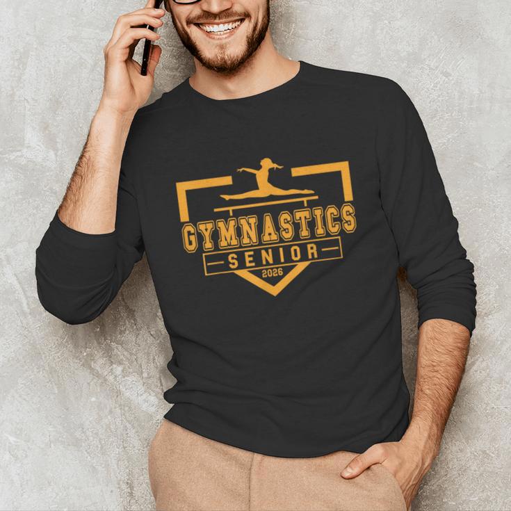Gymnastics Senior Night Gymnastics Senior 2026 Graduation 14 Unisex Long Sleeve T-Shirt