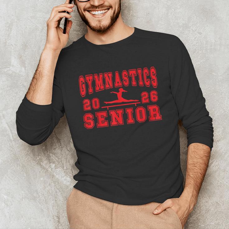 Gymnastics Senior Night Gymnastics Senior 2026 Graduation 7 Unisex Long Sleeve T-Shirt