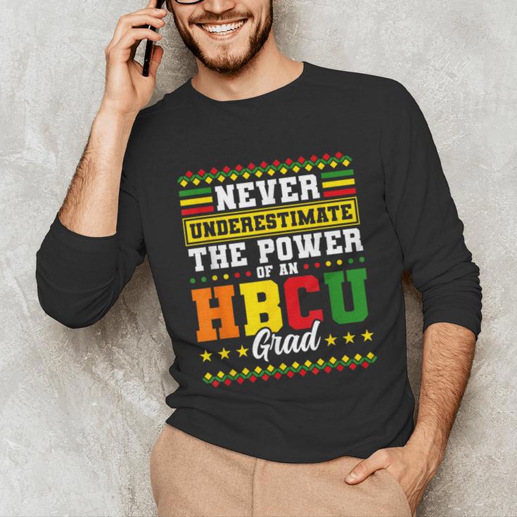 HBCU Grad Historically College Graduation Unisex Long Sleeve T-Shirt