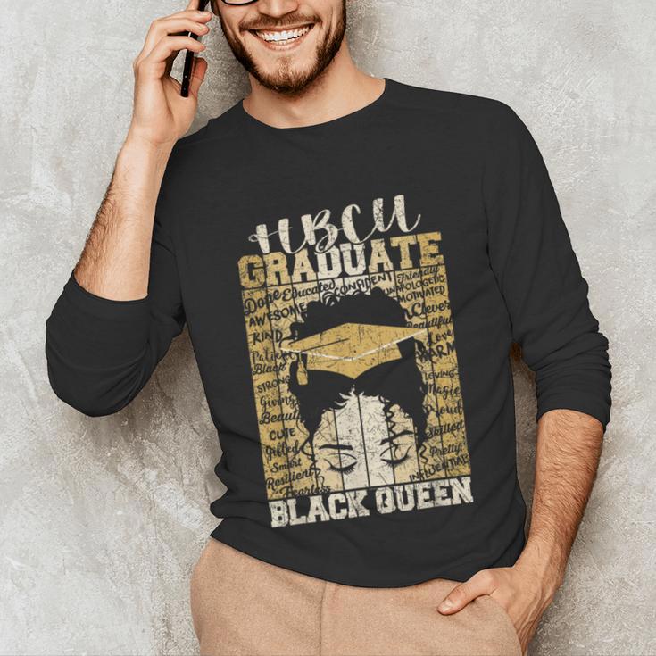 HBCU Historical College Alumni Queen Graduation 2024 Unisex Long Sleeve T-Shirt