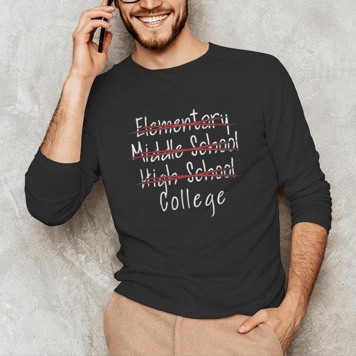 High School Graduation Shirts Graduate Grad Unisex Long Sleeve T-Shirt