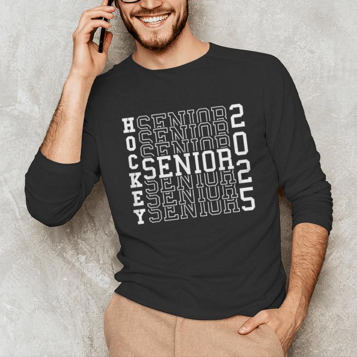 Hockey Senior Night Hockey Senior 2025 Graduation 38 Unisex Long Sleeve T-Shirt