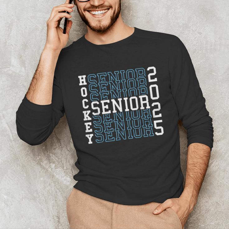 Hockey Senior Night Hockey Senior 2025 Graduation 50 Unisex Long Sleeve T-Shirt