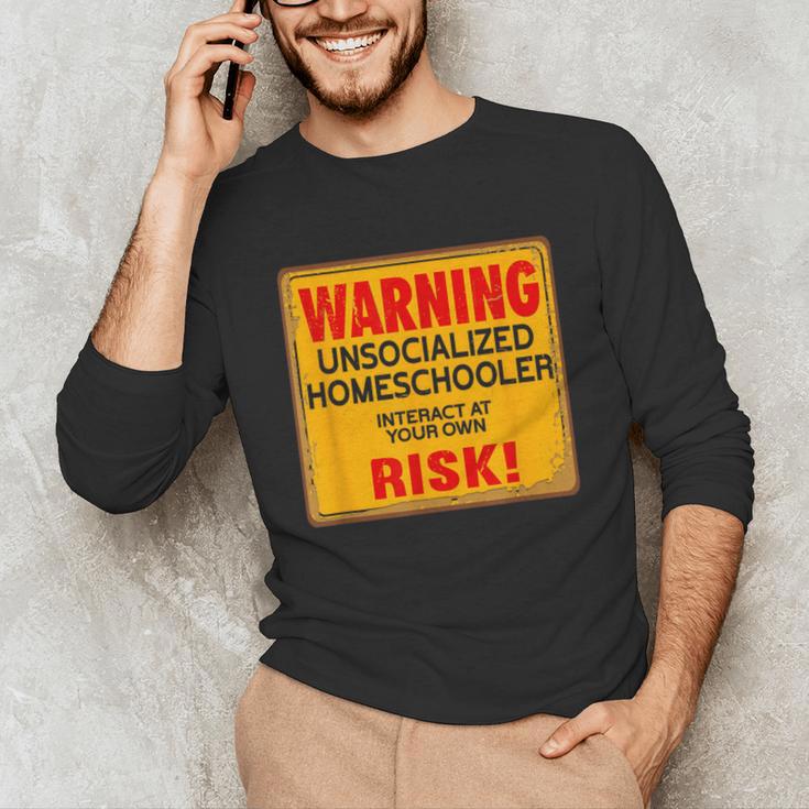 Homeschool Homeschooler Home Lesson Introvert Student Unisex Long Sleeve T-Shirt Homeschool Homeschooler Home Lesson Introvert Student Unisex Long Sleeve T-Shirt