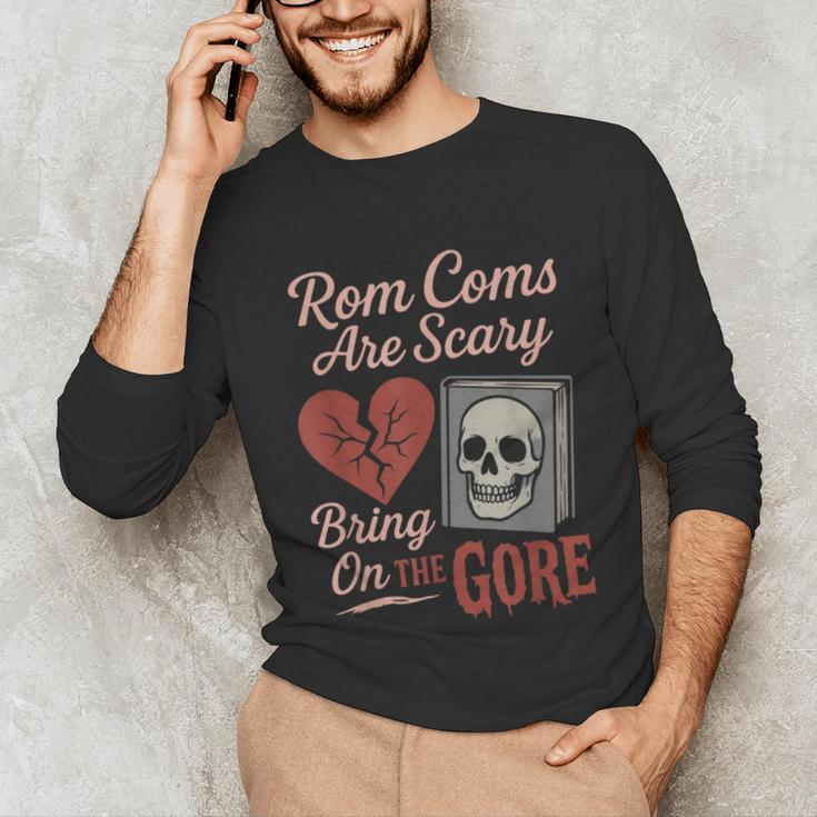 Horror Book Club Creepy Reader Gothic Fiction Thriller Fan Unisex Long Sleeve T-Shirt